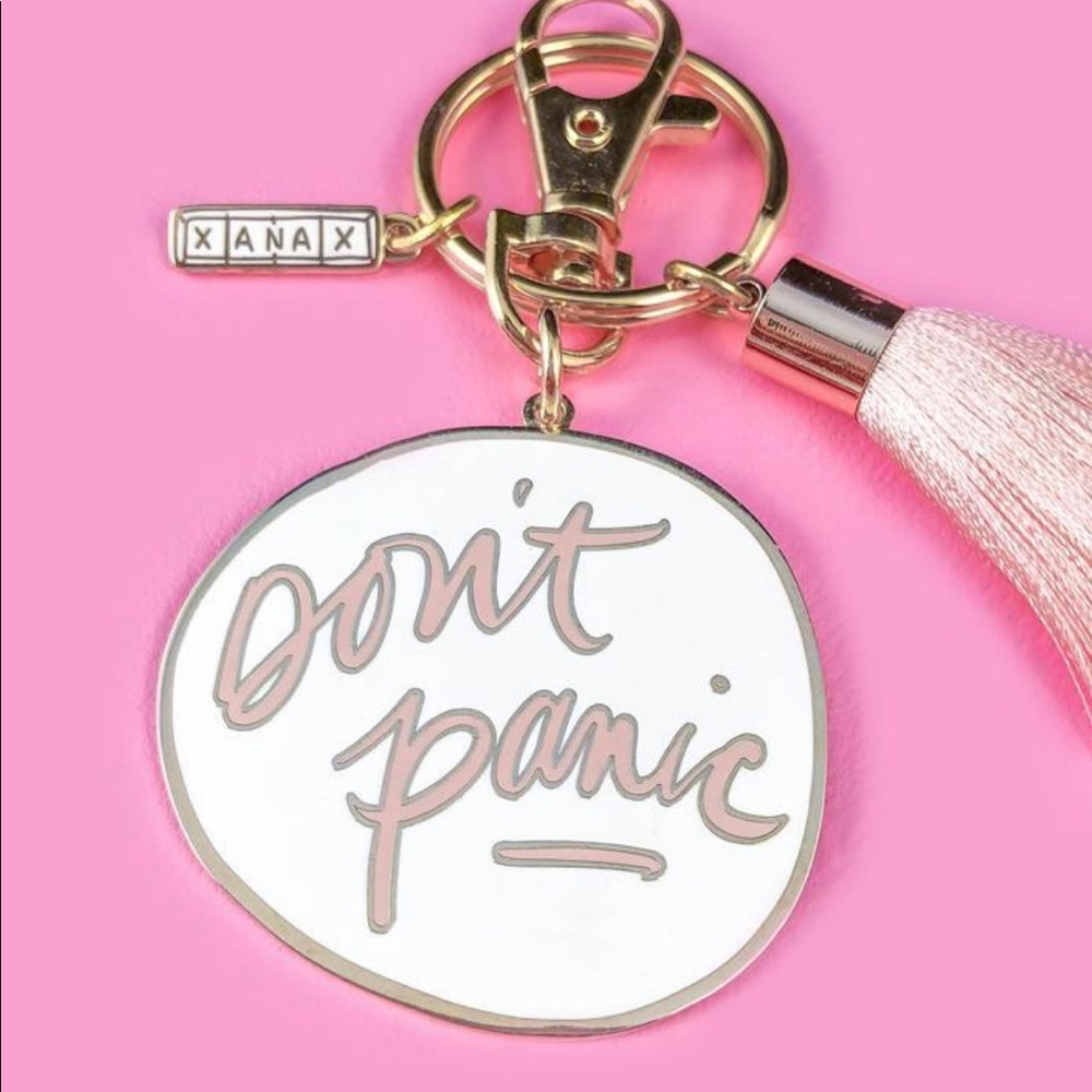 Don’t Panic Keychain